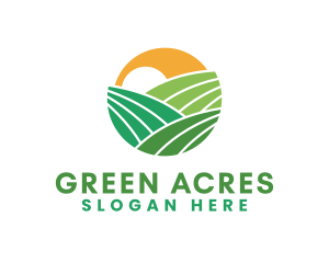 Farm Field Hills logo design