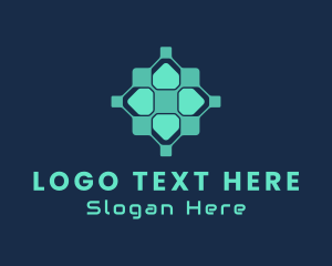 Web Hosting - Tech Telecommunications Network logo design