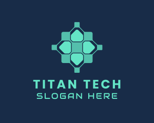 Tech Telecommunications Network  logo design