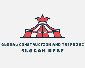 Carnival - Clown Circus Wonderland logo design