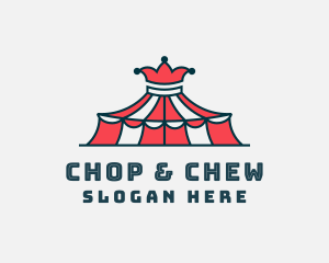 Playhouse - Clown Circus Wonderland logo design