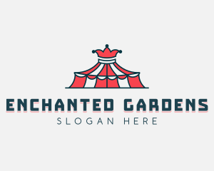 Clown Circus Wonderland logo design