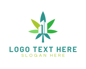 Pharmaceutical - Colorful Cannabis City logo design