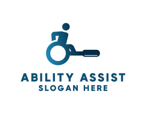 Handicap - Handicap Wheelchair Search logo design