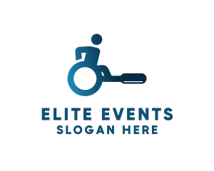 Special - Handicap Wheelchair Search logo design