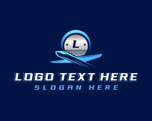 Logistics - Airplane Travel Flight logo design