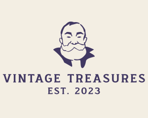 Old - Old Bearded Man logo design