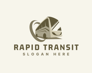 Bus - Travel Bus Destination logo design