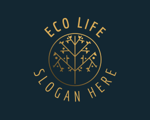 Gold Tree Sustainability logo design