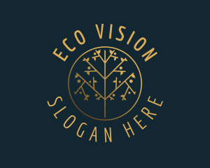 Gold Tree Sustainability logo design