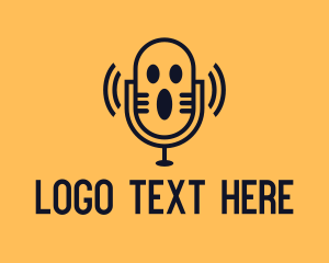Radio - Scary Stories Radio logo design