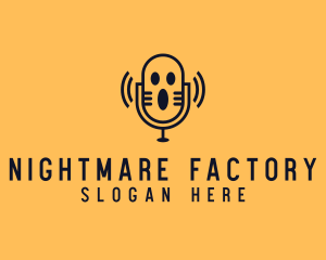 Scary Stories Radio logo design