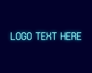 Glow - Neon Tech Glow logo design