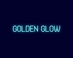 Neon Tech Glow logo design