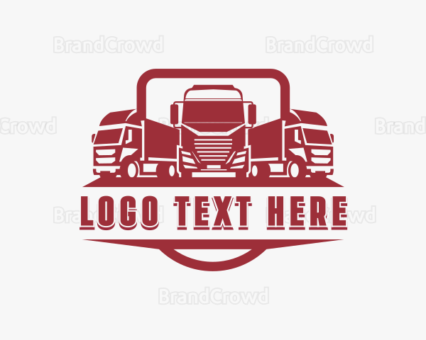 Trucking Freight Delivery Logo