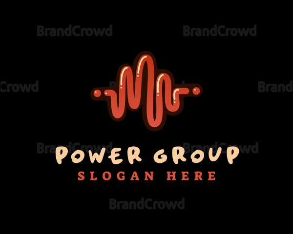Audio Sound Wave Logo