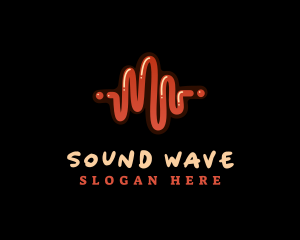 Volume - Audio Sound Wave logo design