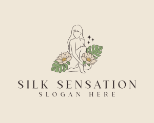 Sensual - Wellness Spa Woman logo design