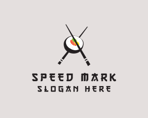 Maki Roll Bowl logo design