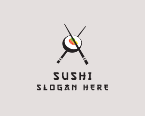 Maki Roll Bowl logo design