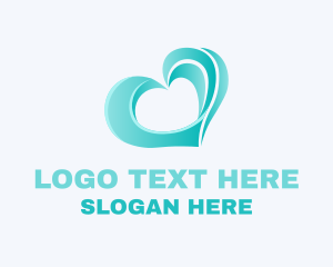 Cardiologist - Blue Heart Healthcare logo design