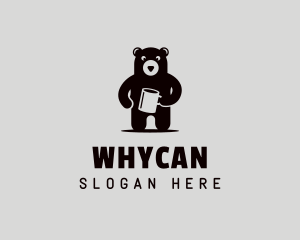 Bear - Bear Mug Beer logo design