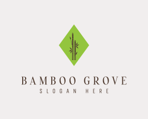 Bamboo - Organic Bamboo Plant logo design