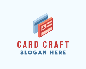 Card - 3D Identification Card logo design