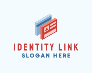 Identification - 3D Identification Card logo design