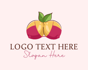 Genitalia - Sexy Erotic Lemon logo design