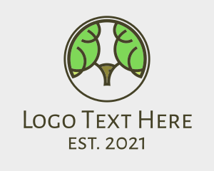 Ram - Ram Tree Forest logo design