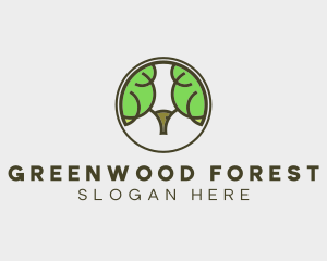 Ram Tree Forest  logo design