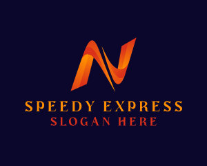 Express - Logistic Courier Express logo design