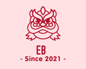 Chinese - Asian Dragon Head logo design