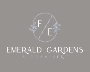 Natural Organic Garden logo design