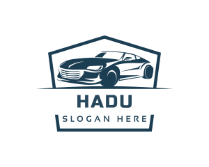 Detailing - Racing Car Sedan logo design