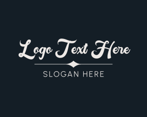 Hobbyist - Simple Signature Script Wordmark logo design