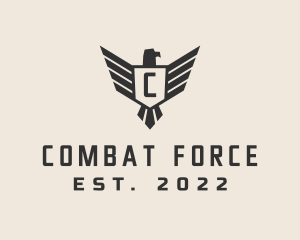 Military - Military Falcon Aviation logo design