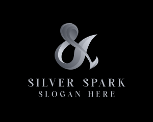 Silver - Silver Ampersand Lettering logo design