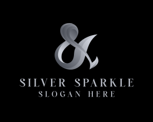 Silver - Silver Ampersand Lettering logo design