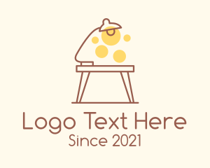 Furniture - Lamp Desk Fixture logo design