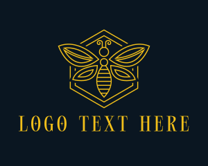 Honeycomb - Honeycomb Bee Hive logo design