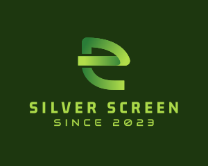 Game Streaming - Modern Ribbon Letter E logo design