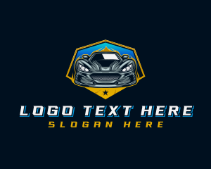 Garage - Detailing Car Automotive logo design