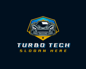 Turbo - Detailing Car Automotive logo design