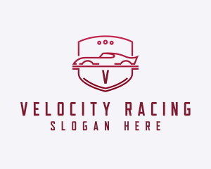 Car Racing Garage logo design