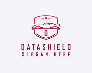 Rideshare - Car Racing Garage logo design