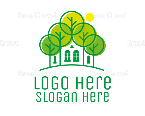 Green Forest House Logo