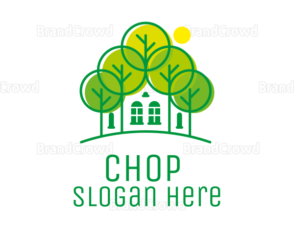 Green Forest House Logo
