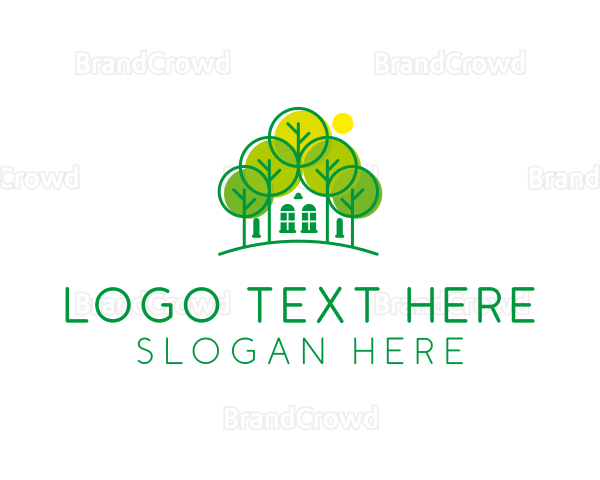 Green Forest House Logo